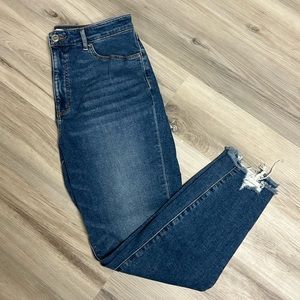 Loft curvy high waist skinny denim